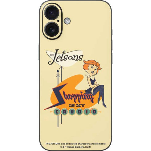 The Jetsons Shopping Is My Cardio iPhone 16 Plus Skin