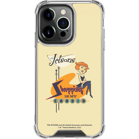 The Jetsons Shopping Is My Cardio iPhone 16 Pro Clear Case