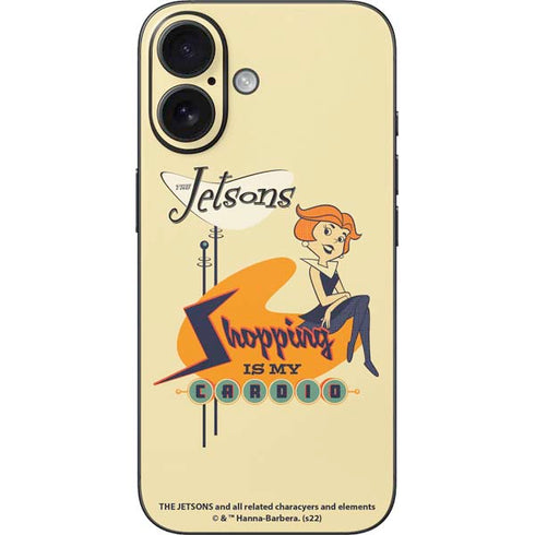 The Jetsons Shopping Is My Cardio iPhone 16 Skin