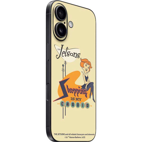 The Jetsons Shopping Is My Cardio iPhone 16 Skin