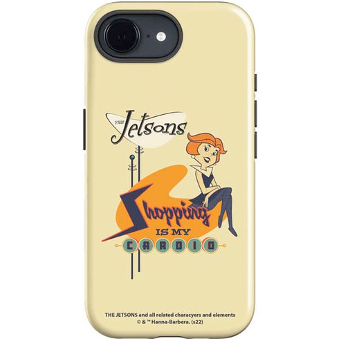 The Jetsons Shopping Is My Cardio iPhone 16e Impact Case