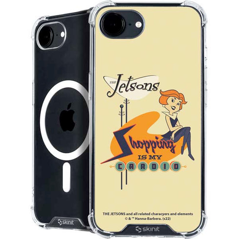 The Jetsons Shopping Is My Cardio iPhone 16e MagSafe Case