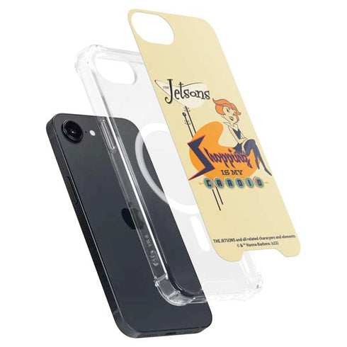 The Jetsons Shopping Is My Cardio iPhone 16e MagSafe Case
