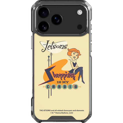 The Jetsons Shopping Is My Cardio iPhone 18 Pro Max Clear Case