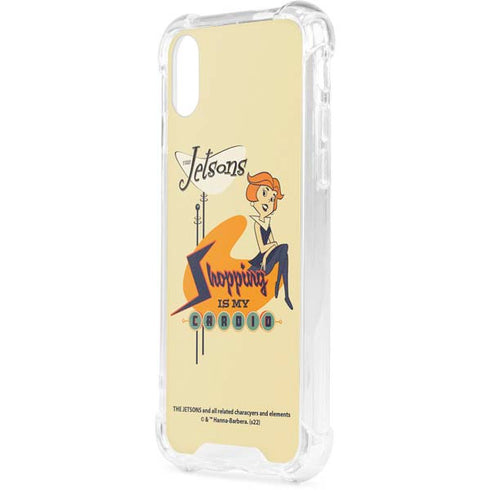 The Jetsons Shopping Is My Cardio iPhone XS Clear Case