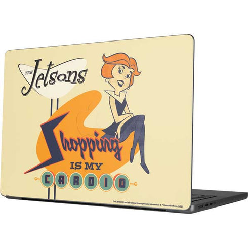 The Jetsons Shopping Is My Cardio Apple MacBook Pro 14-inch Skin