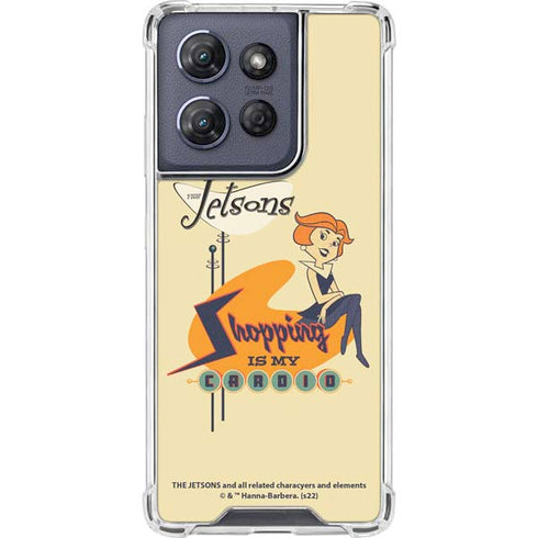 The Jetsons Shopping Is My Cardio Moto G Power 5G (2025) Clear Case
