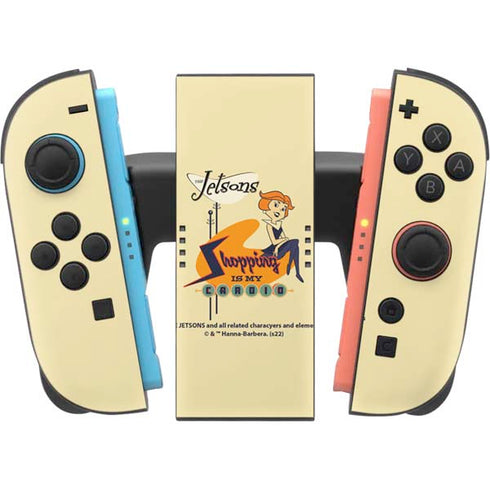 The Jetsons Shopping Is My Cardio Nintendo Switch 2 (2025) Joy-Con Controller Skin