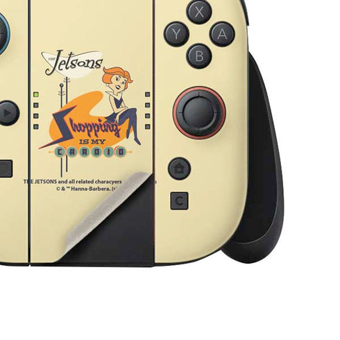 The Jetsons Shopping Is My Cardio Nintendo Switch 2 (2025) Joy-Con Controller Skin
