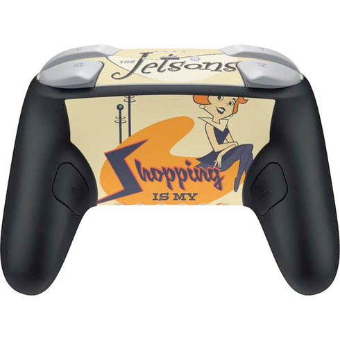 The Jetsons Shopping Is My Cardio Nintendo Switch 2 (2025) Pro Controller Skin