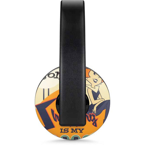 The Jetsons Shopping Is My Cardio PlayStation 4 Gold Wireless Headset Skin