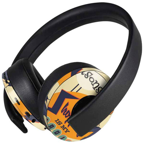 The Jetsons Shopping Is My Cardio PlayStation 4 Gold Wireless Headset Skin