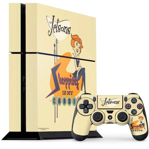 The Jetsons Shopping Is My Cardio PlayStation PS4 Skins