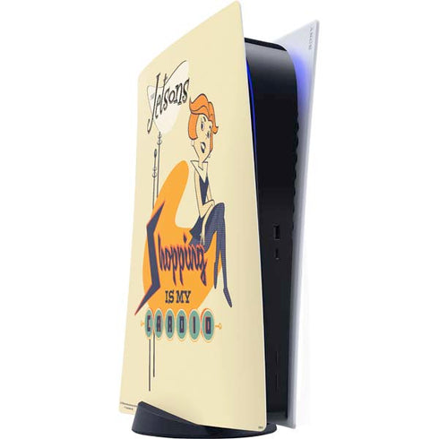 The Jetsons Shopping Is My Cardio PlayStation PS5 Skins