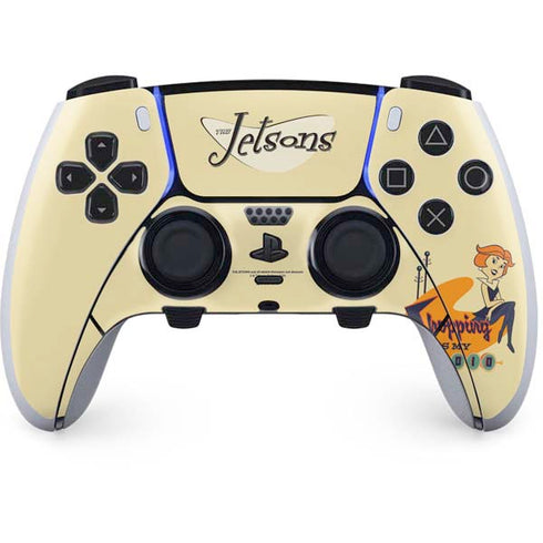 The Jetsons Shopping Is My Cardio PS5 DualSense Edge Pro Controller Skin