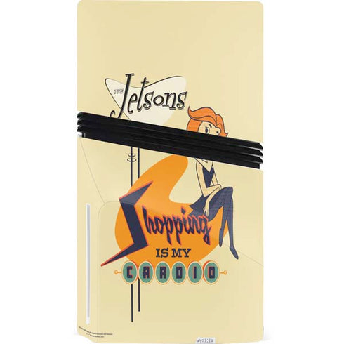 The Jetsons Shopping Is My Cardio PS5 Pro Disk Console Skin