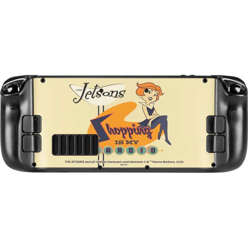 The Jetsons Shopping Is My Cardio Steam Deck Handheld Gaming Computer Skin
