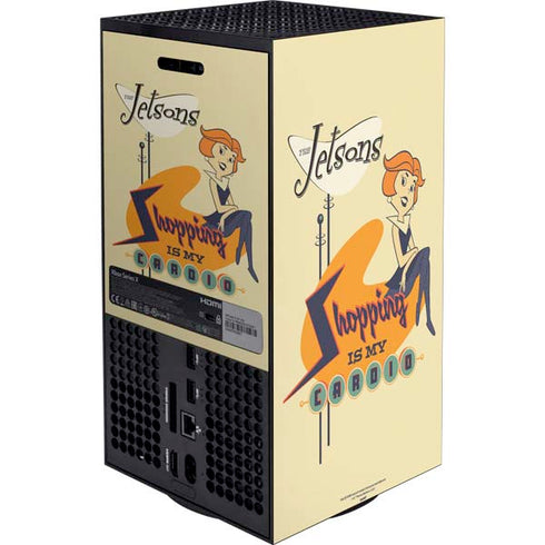 The Jetsons Shopping Is My Cardio XBox Series X Digital Edition Bundle Skin