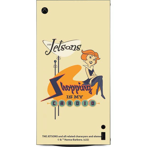 The Jetsons Shopping Is My Cardio XBox Series X Digital Edition Console Skin