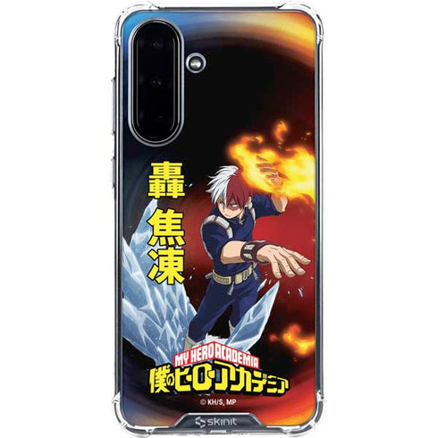 My Hero Academia Shoto Todoroki Season 4 Galaxy A36 5G Clear Case