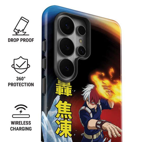 My Hero Academia Shoto Todoroki Season 4 Galaxy S26 Ultra Impact Case