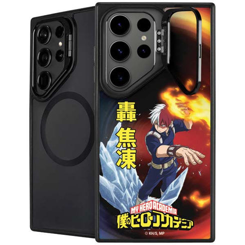 My Hero Academia Shoto Todoroki Season 4 Galaxy S26 Ultra Kickstand Case