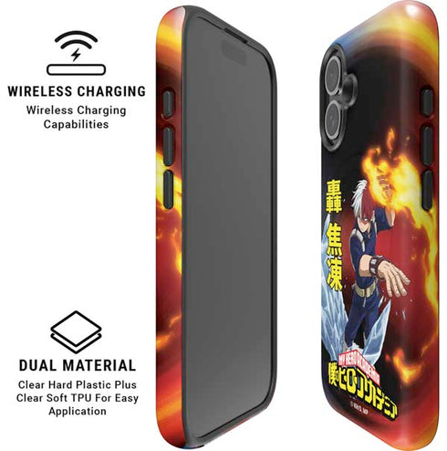 My Hero Academia Shoto Todoroki Season 4 iPhone 16 Magsafe Impact Case