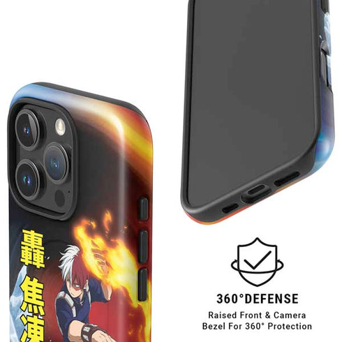 My Hero Academia Shoto Todoroki Season 4 iPhone 16 Pro Max Magsafe Impact Case