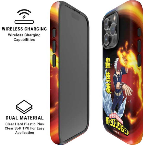 My Hero Academia Shoto Todoroki Season 4 iPhone 16 Pro Max Magsafe Impact Case