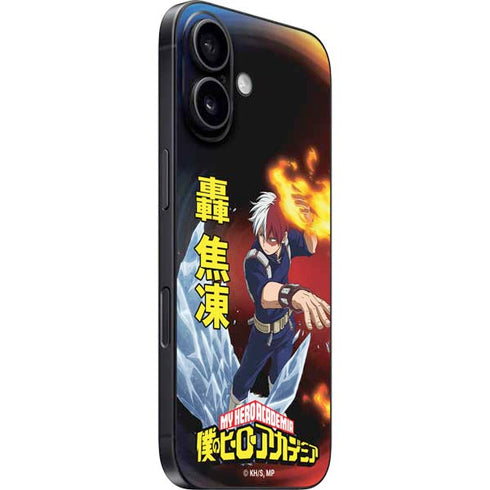 My Hero Academia Shoto Todoroki Season 4 iPhone 16 Skin