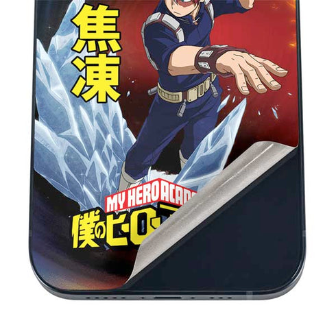 My Hero Academia Shoto Todoroki Season 4 iPhone 16 Skin