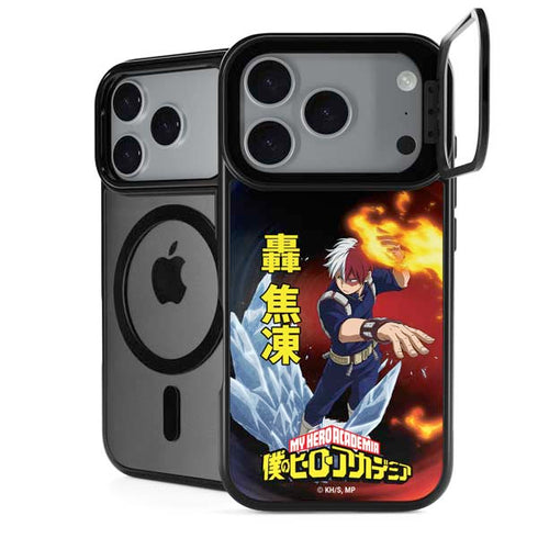 My Hero Academia Shoto Todoroki Season 4 iPhone 18 Pro Kickstand Case
