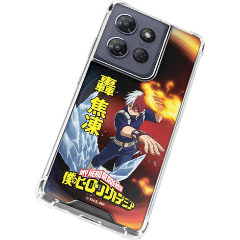 My Hero Academia Shoto Todoroki Season 4 Moto G Stylus 5G (2025) Clear Case