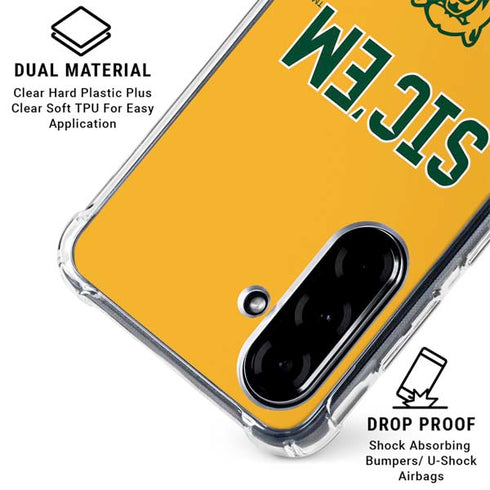 Baylor University Sic Em Galaxy A36 5G Clear Case
