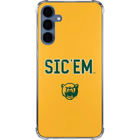 Baylor University Sic Em Galaxy A55 5G Clear Case