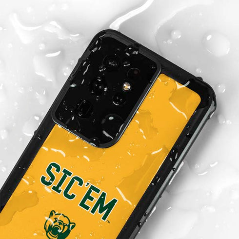 Baylor University Sic Em Galaxy S24 Ultra Waterproof Case