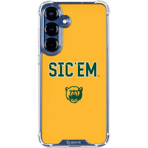 Baylor University Sic Em Galaxy S25 Clear Case