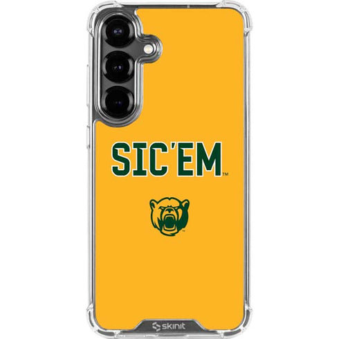 Baylor University Sic Em Galaxy S26 Clear Case