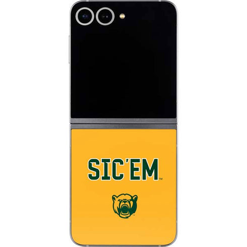 Baylor University Sic Em Galaxy Z Flip6 Skin
