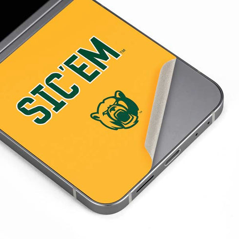 Baylor University Sic Em Galaxy Z Flip6 Skin