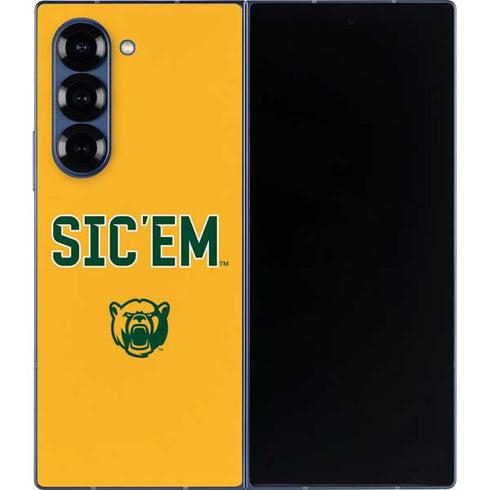 Baylor University Sic Em Galaxy Z Fold6 Skin