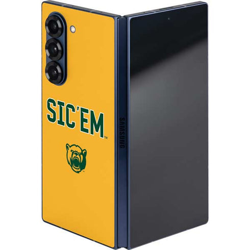 Baylor University Sic Em Galaxy Z Fold6 Skin