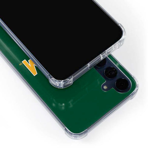 Baylor University Sic Em Green Galaxy A55 5G Clear Case