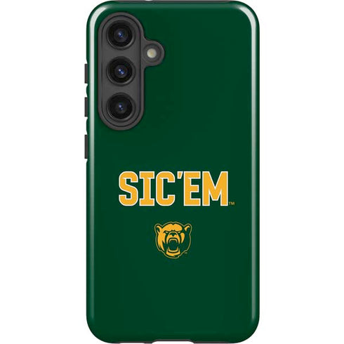 Baylor University Sic Em Green Galaxy S25 Impact Case