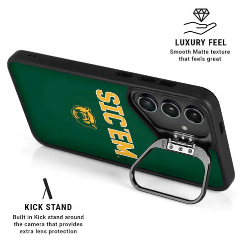 Baylor University Sic Em Green Galaxy S24 Kickstand Case