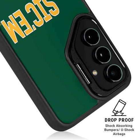 Baylor University Sic Em Green Galaxy S24 Kickstand Case