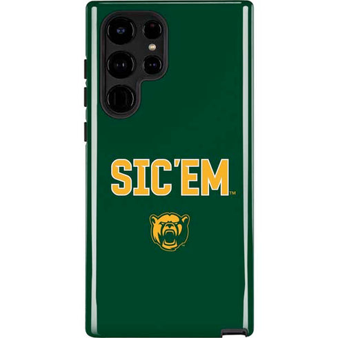 Baylor University Sic Em Green Galaxy S25 Ultra Impact Case