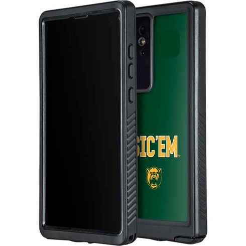 Baylor University Sic Em Green Galaxy S24 Ultra Waterproof Case