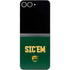 Baylor University Sic Em Green Galaxy Z Flip6 Skin