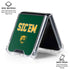 Baylor University Sic Em Green Galaxy Z Flip6 Clear Case